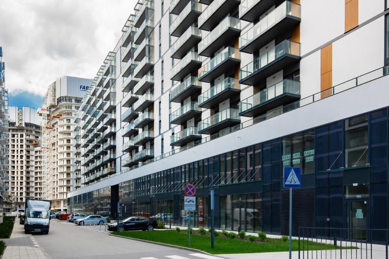Apartments With Parking Warsaw Business Center By Noclegi Renters Exteriör bild
