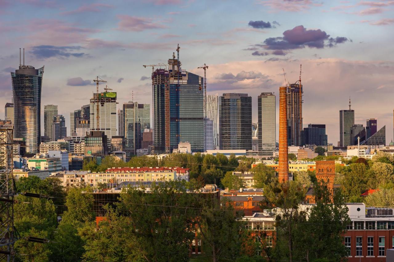 Apartments With Parking Warsaw Business Center By Noclegi Renters Exteriör bild