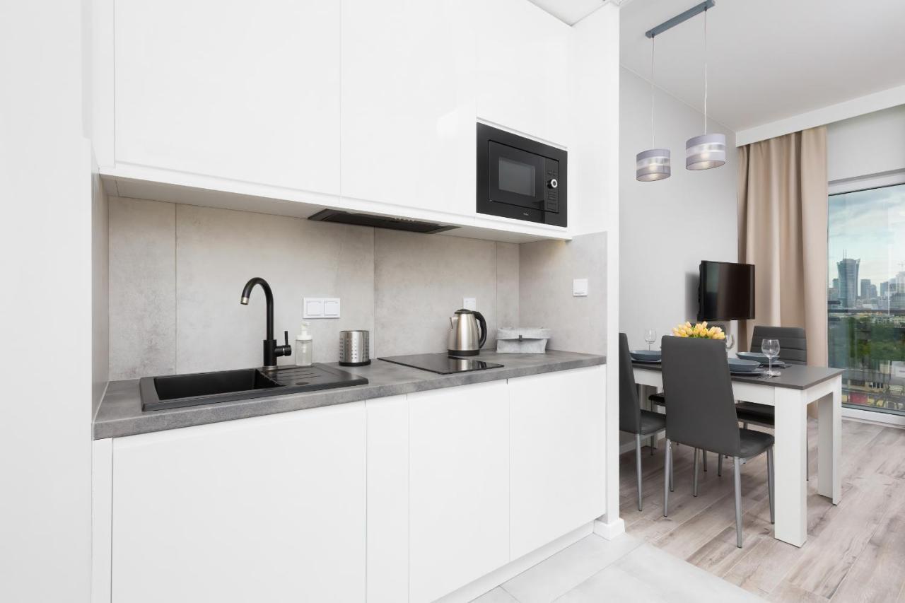 Apartments With Parking Warsaw Business Center By Noclegi Renters Exteriör bild