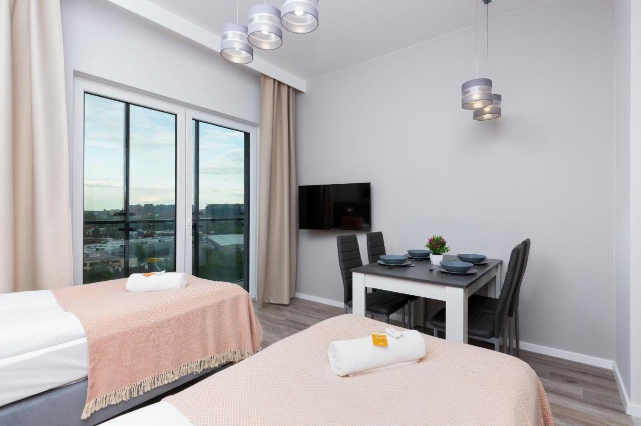 Apartments With Parking Warsaw Business Center By Noclegi Renters Exteriör bild