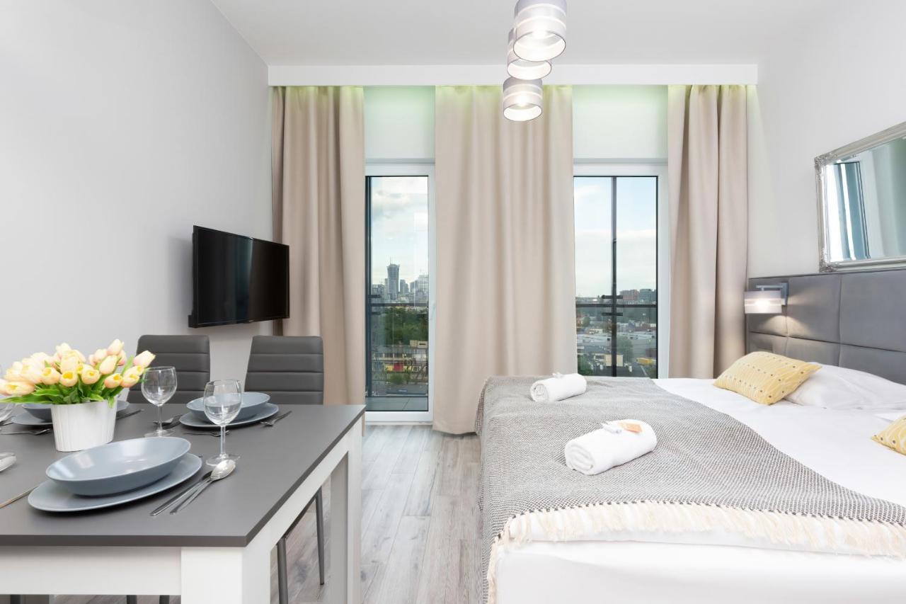 Apartments With Parking Warsaw Business Center By Noclegi Renters Exteriör bild